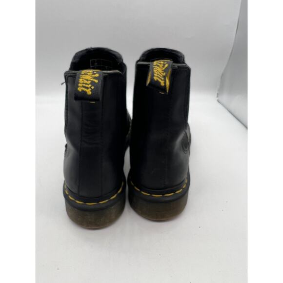 Dr. Martens 2976 SR Chelsea Boots Womens 9 Mens 8 Black Leather Slip Resistant - Picture 4 of 9